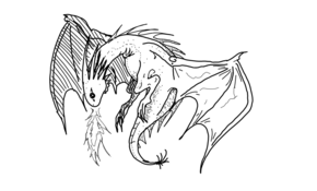 sketch 3197 Dragon by Yuryi Zambrano