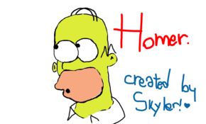 sketch 2797 Homer by Na Ruro