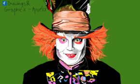 sketch 5069 Mad Hatter by Ahmed Mostafa