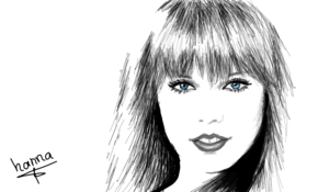 sketch #5308 Taylor Swift by Gabi Ferrari
